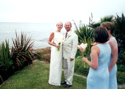 Liz and Chris- the happy newlyweds