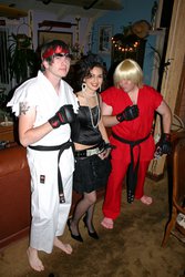 Ryu, Material Girl and Ken