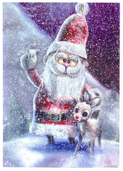 Chris R. Christmas card - 1999