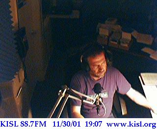 Bill in the studio