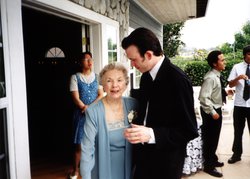 Cody and Grandmother Sheridan