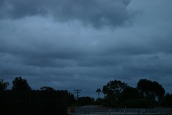 Clouds in California