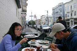 Eating at Tartine