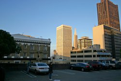 Looking at the Transamerica Pyramid