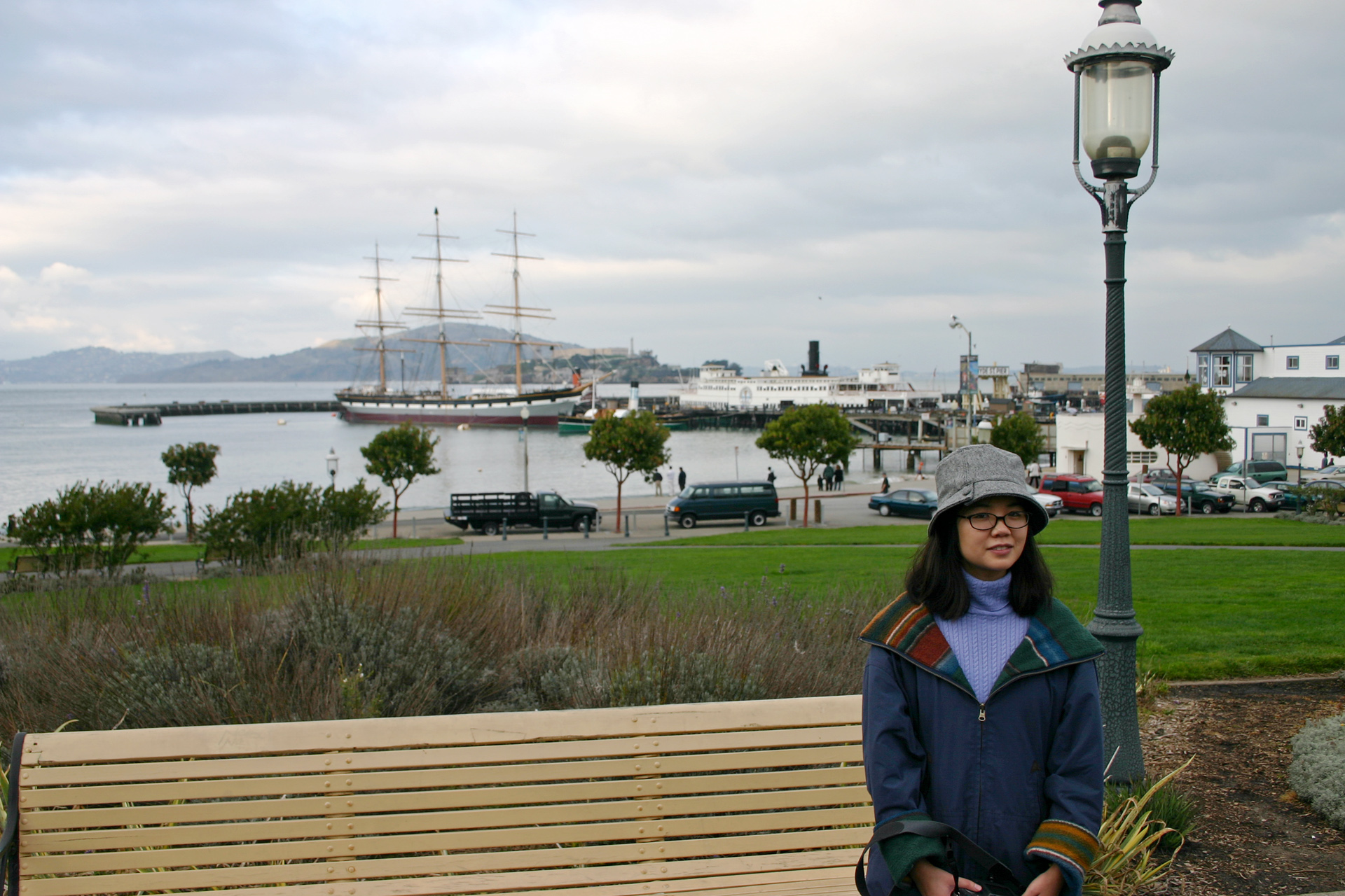 Tina at Fisherman's Wharf