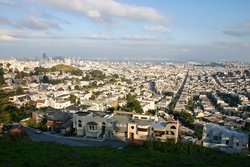 View of the city and bay