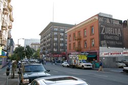 Walking down Larkin