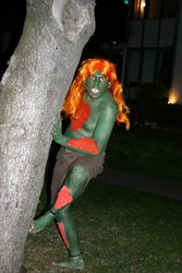 Tubby Blanka climbing a tree