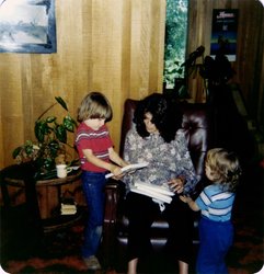 Tammy opening presents