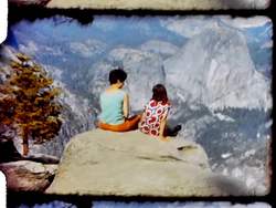 Bass Lake, the Brigham’s boat, Yosemite, and Greg’s graduation pictures at home (8 mm, 3 inch reel)