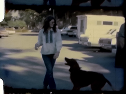 Relatives at park, young Mariah (8 mm, 3 inch reel)