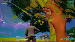 2021-8-12 - Fortnite - Trippy tree glitch