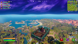 2022-8-14 - Fortnite - crash pad glitch