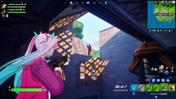 2023-11-11 - Fortnite - bot waving goodbye